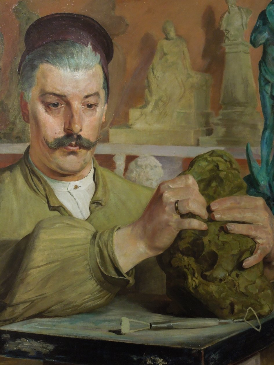 Porträt von Tadeusz Błotnicki von Jacek Malczewski