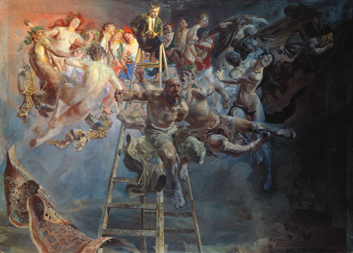 Teufelskreis von Jacek Malczewski