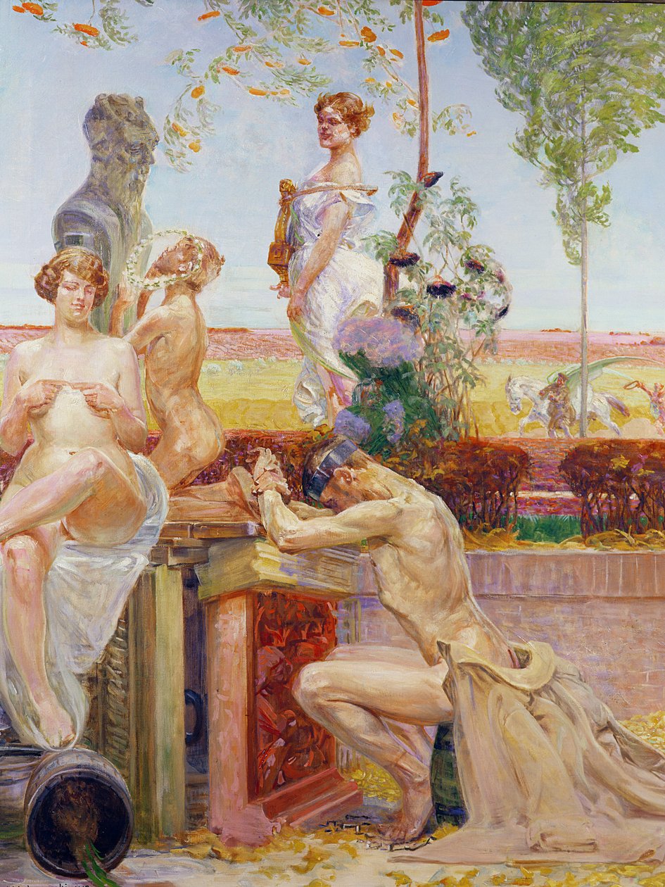 Allegorische Figuren, 1913 von Jacek Malczewski
