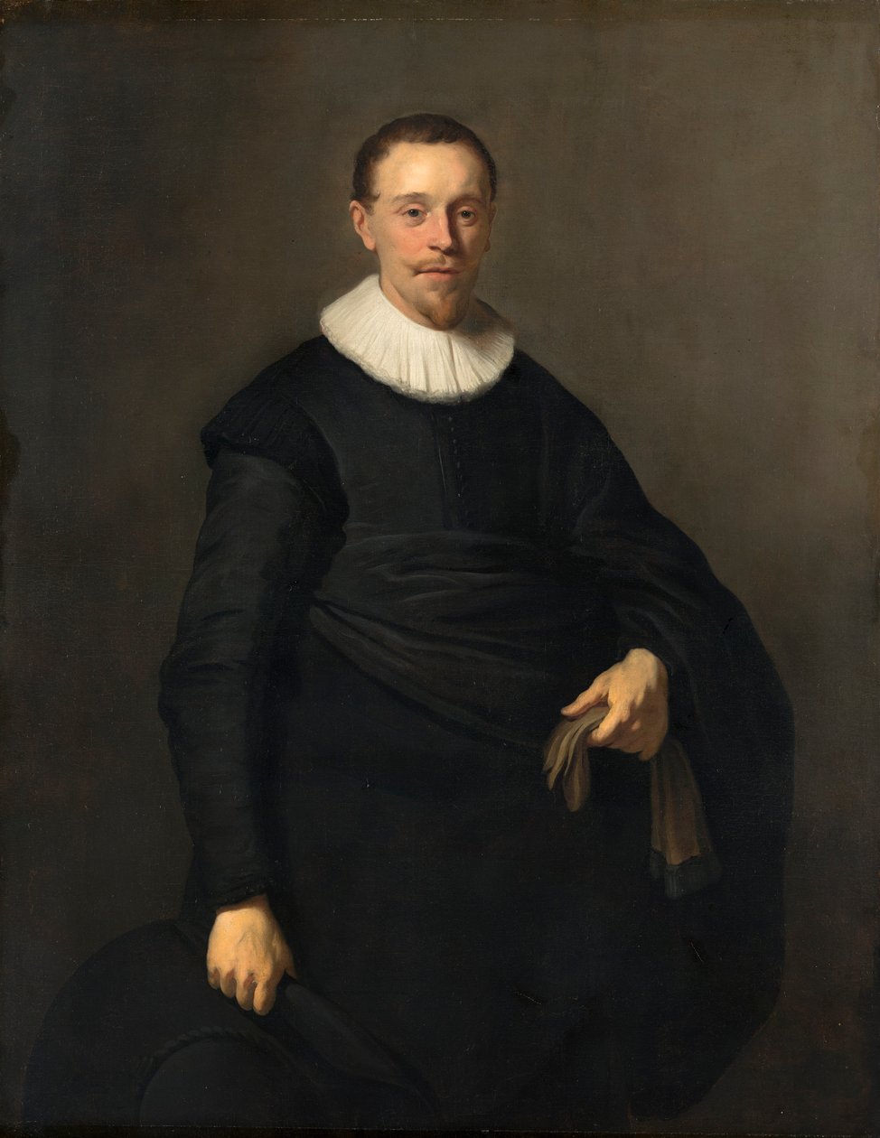 Porträt eines Mannes von Jacob Adriaensz Backer