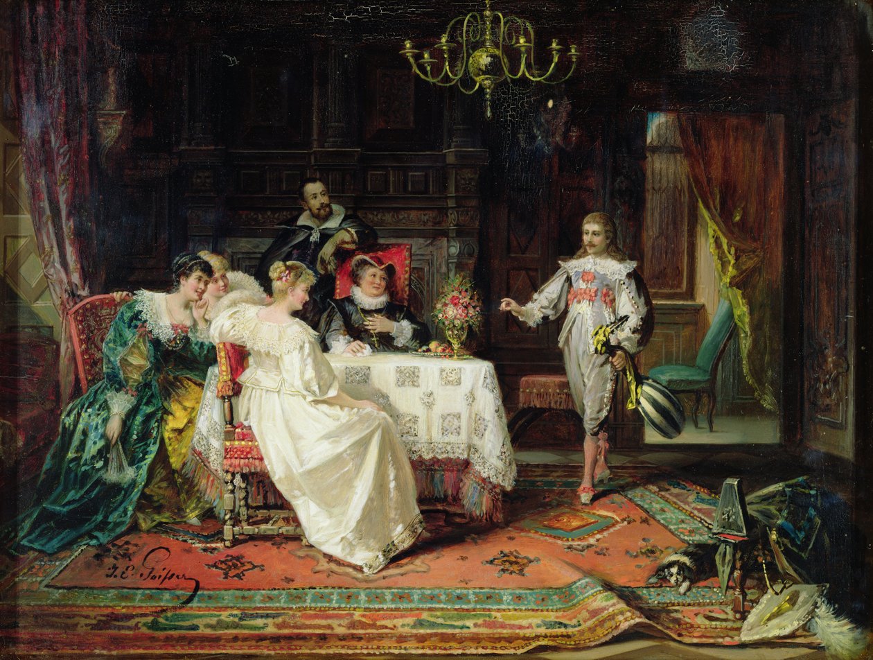 Der Einzug des Troubadours von Jacob Emmanuel Gaisser