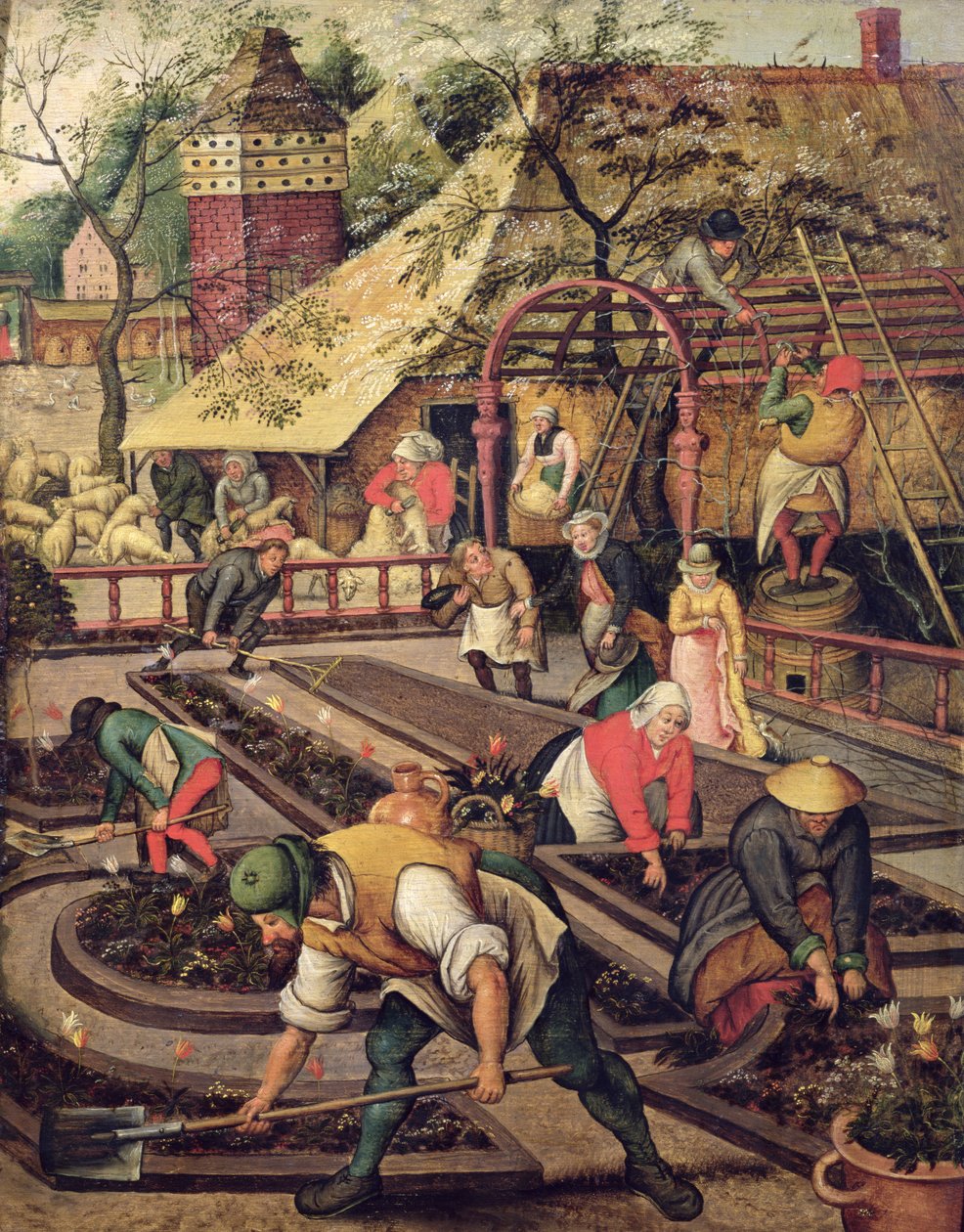 Der Frühling von Jacob Grimmer