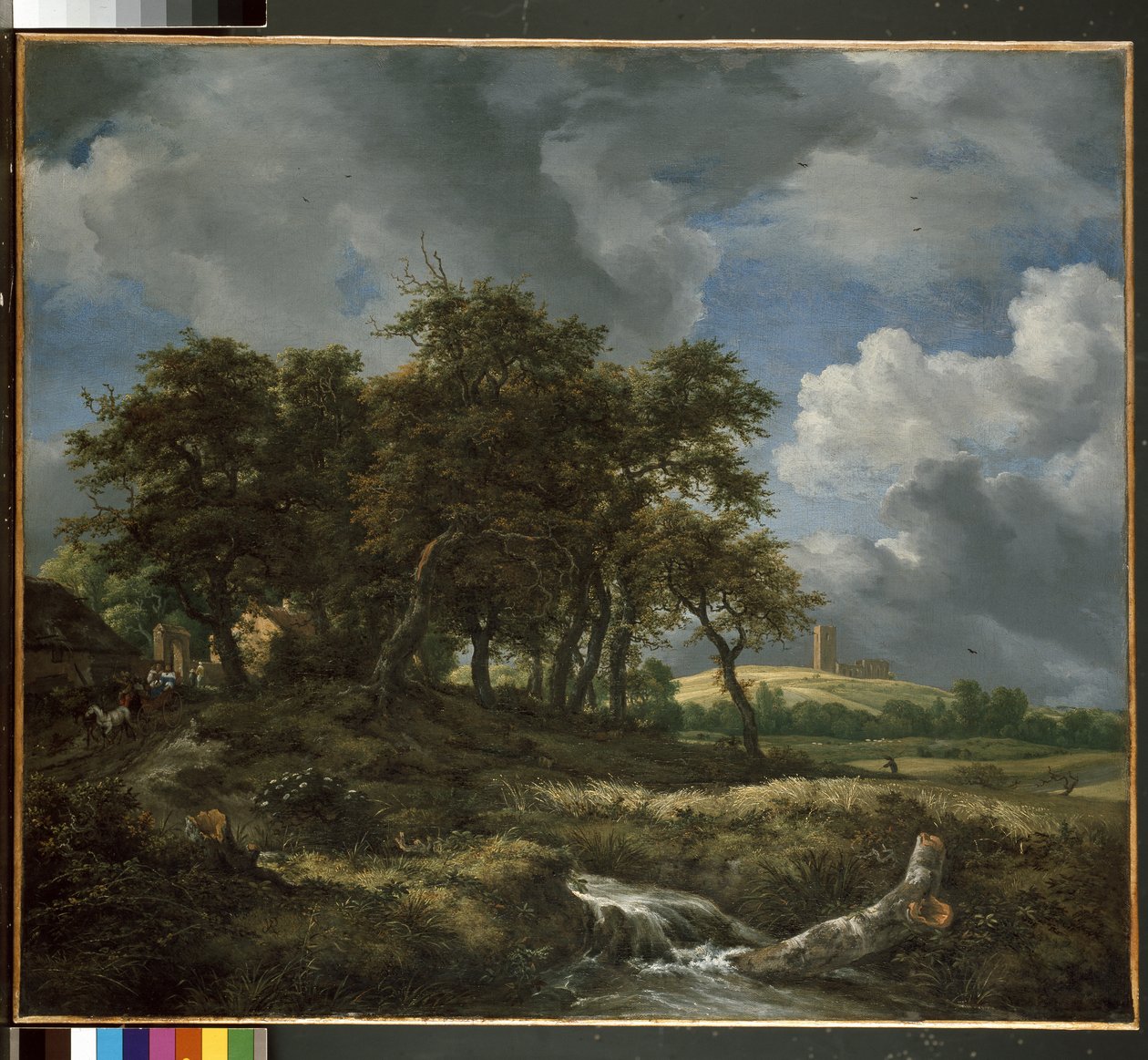 Landschaft bei Muiderberg, frühe 1650er von Jacob van Ruisdael