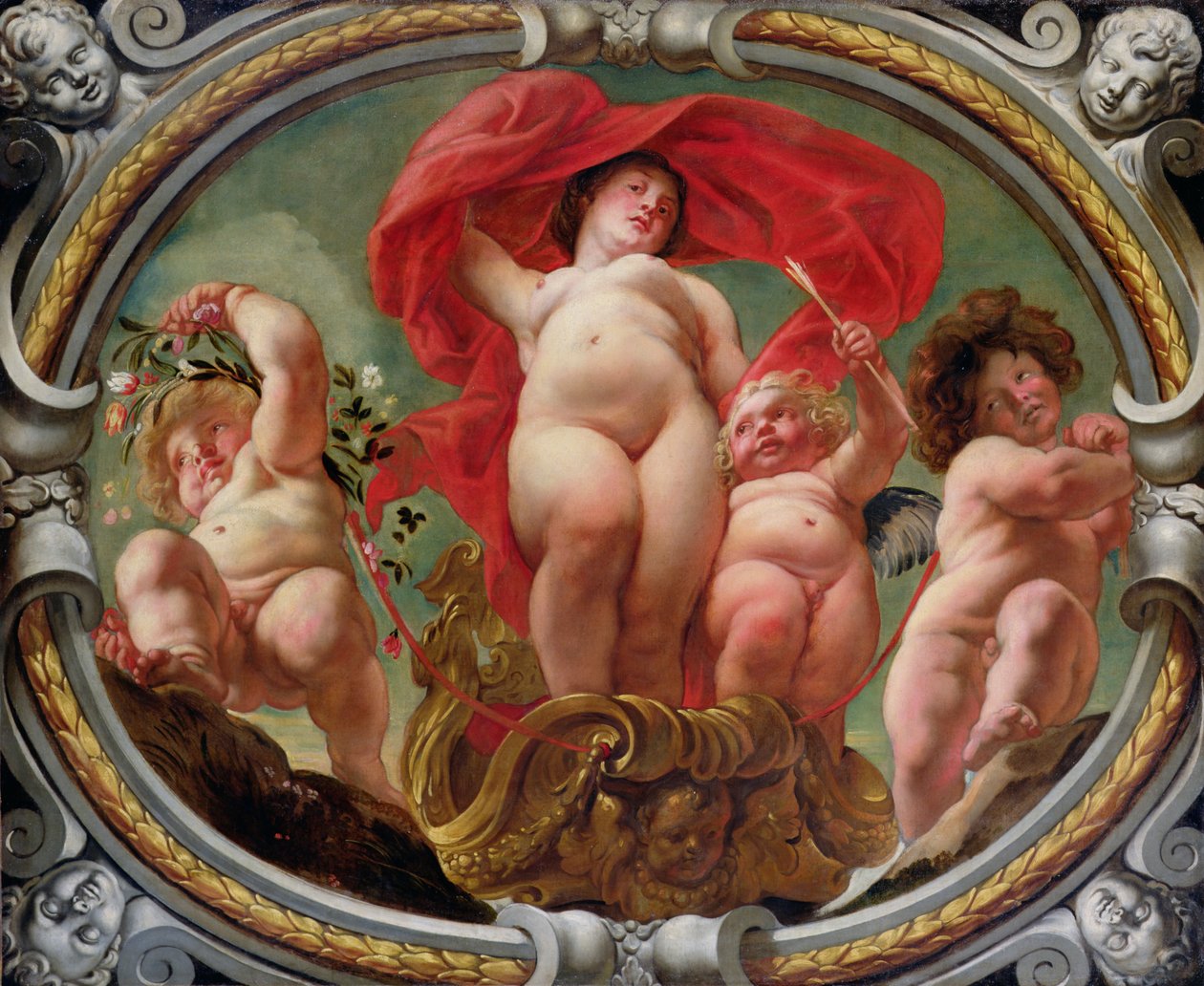 Zwillinge, aus den Tierkreiszeichen von Jacob Jordaens
