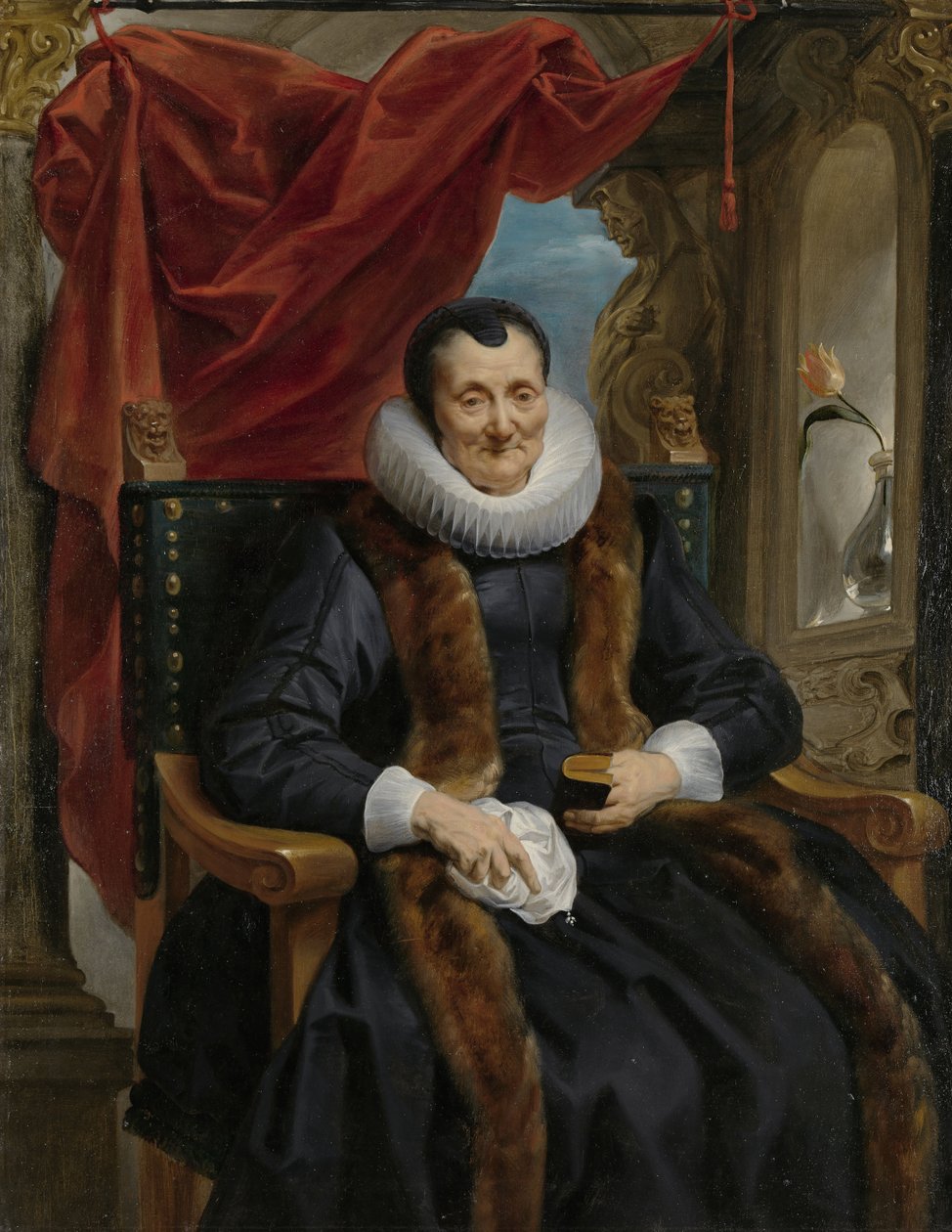 Porträt von Magdalena de Cuyper, ca. 1635-1636 von Jacob Jordaens