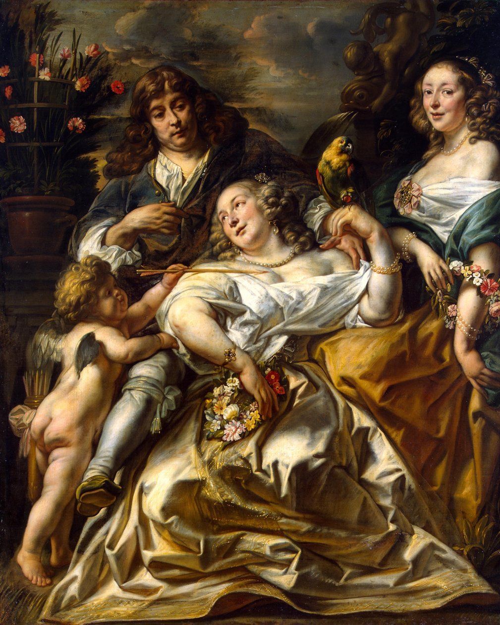 Porträt einer Familie von Jacob Jordaens