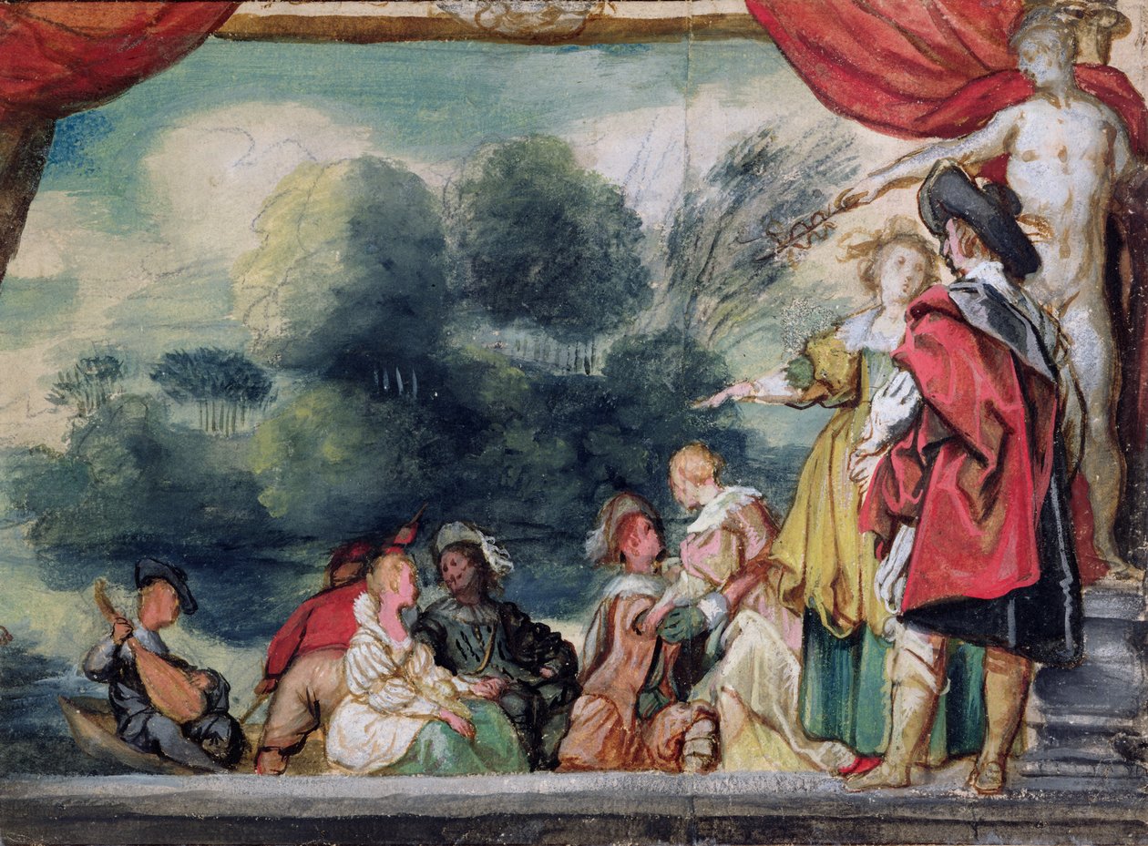 Die Einschiffung von Jacob Jordaens