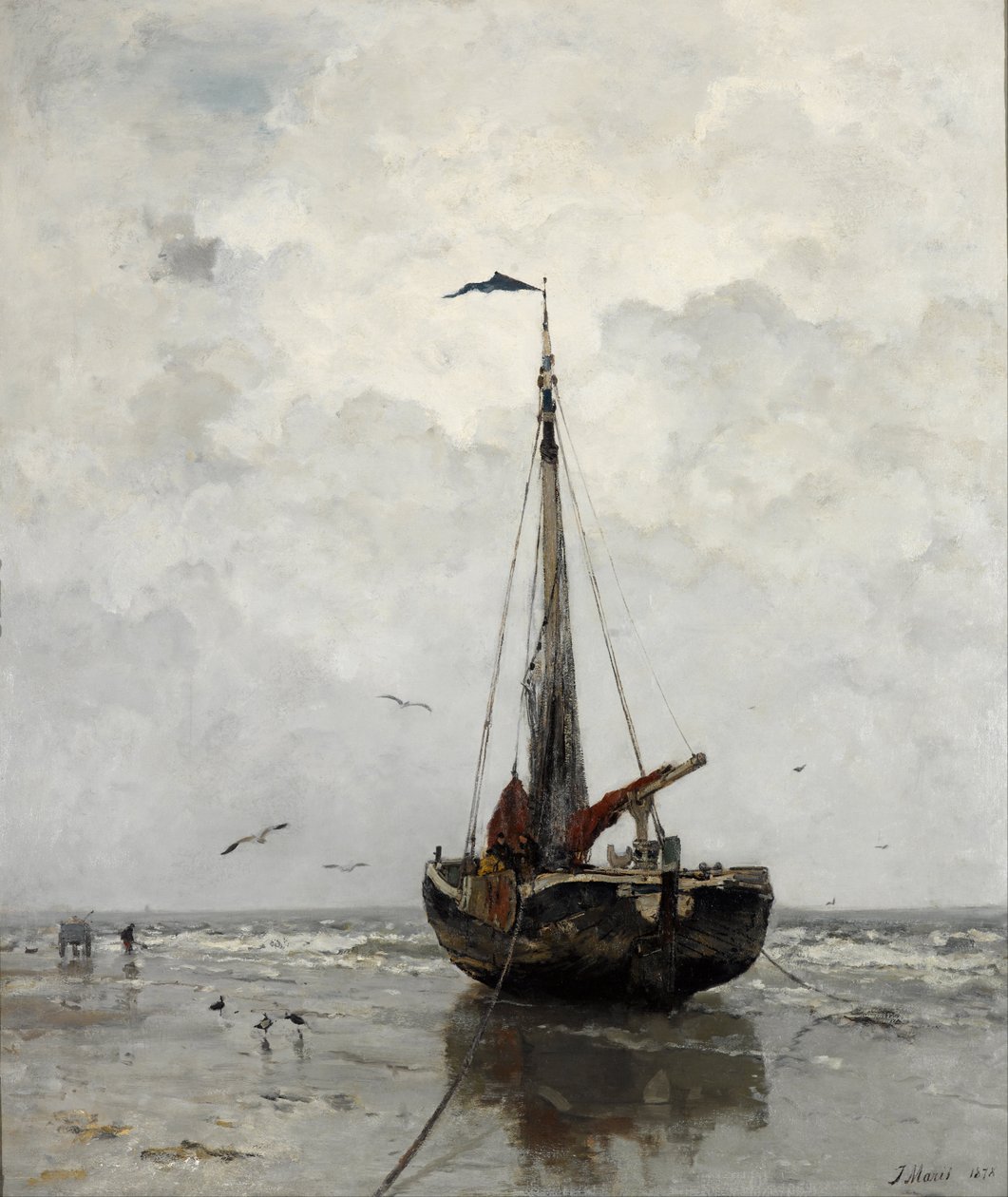 Fischerboot von Jacob Henricus or Hendricus Maris