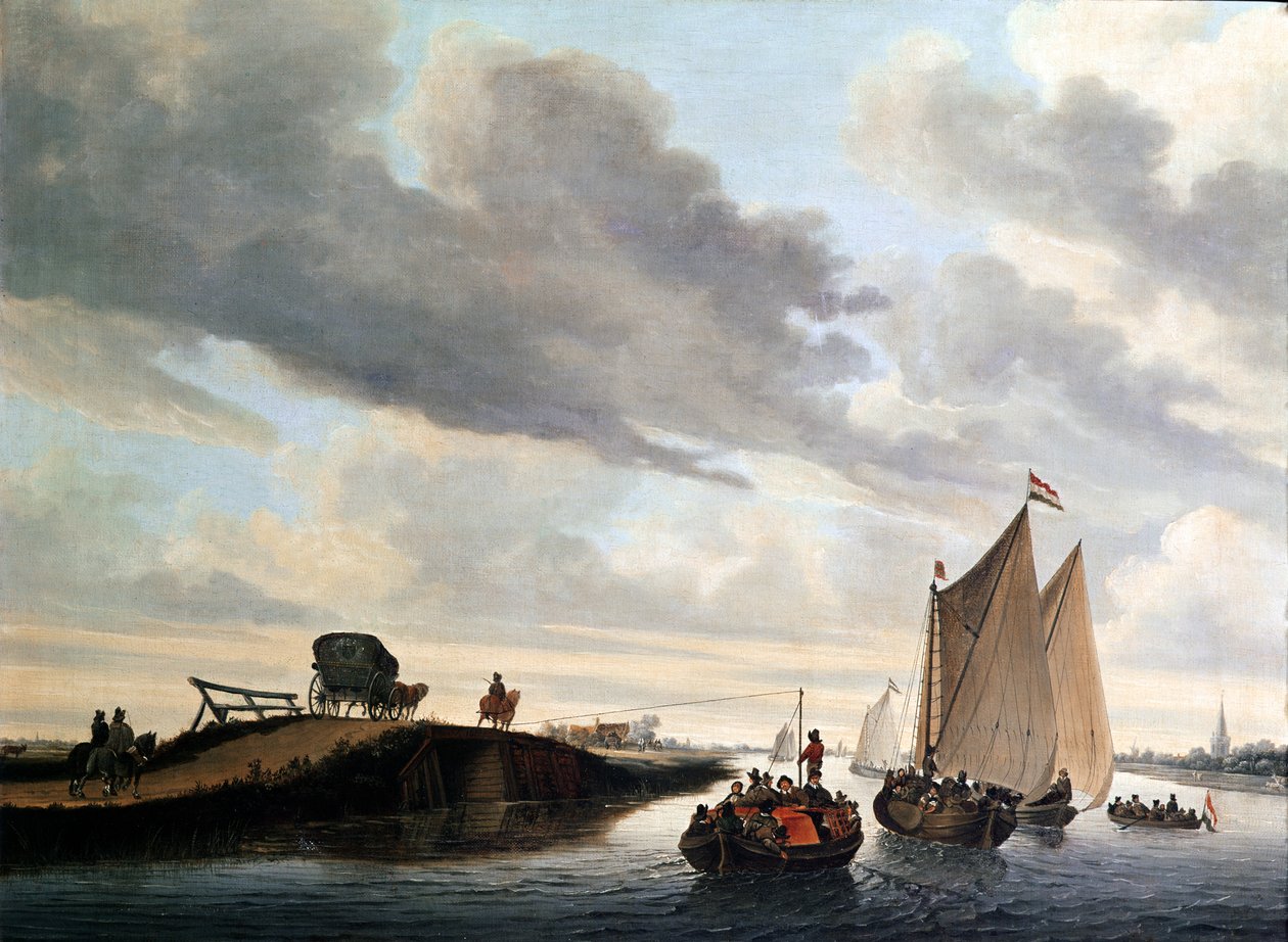 Die Wasser-Kutsche von Jacob van Ruisdael