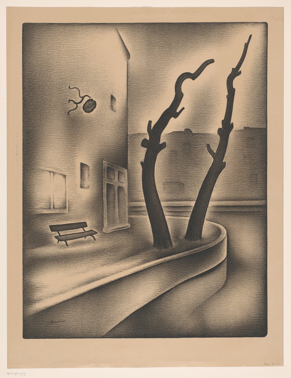 Ecke eines Kanals von Jacob Bendien (signed by artist)