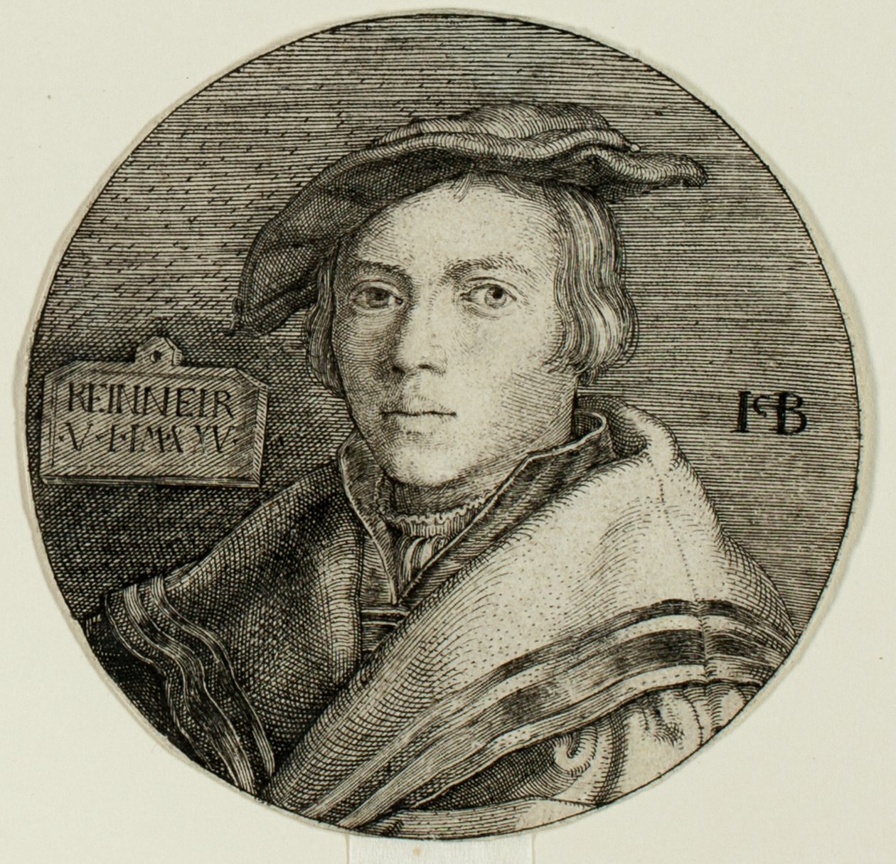 Porträt von Reinneir von Jacob Binck