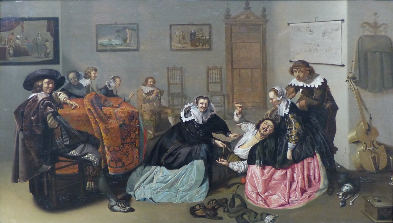 Scène galante von Jacob Duck