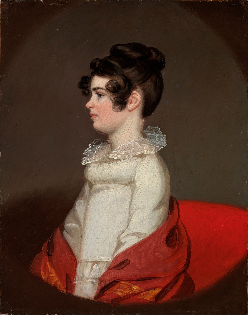 Porträt einer Frau von Jacob Eichholtz