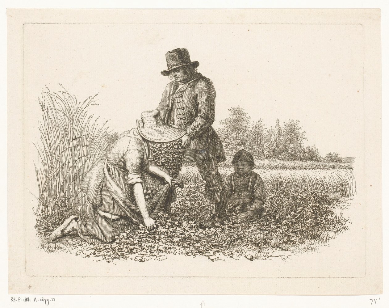 Kartoffelernter von Jacob Ernst Marcus