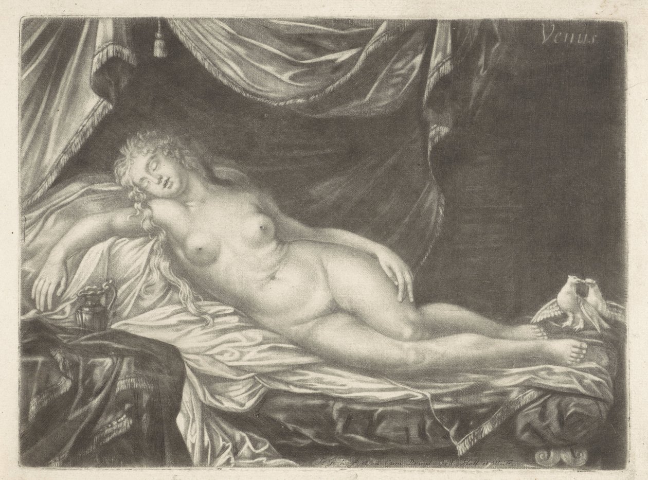 Schlafende Venus von Jacob Gole