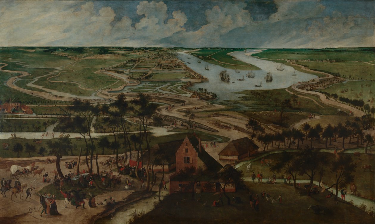Kiel bei Antwerpen von Jacob Grimmer