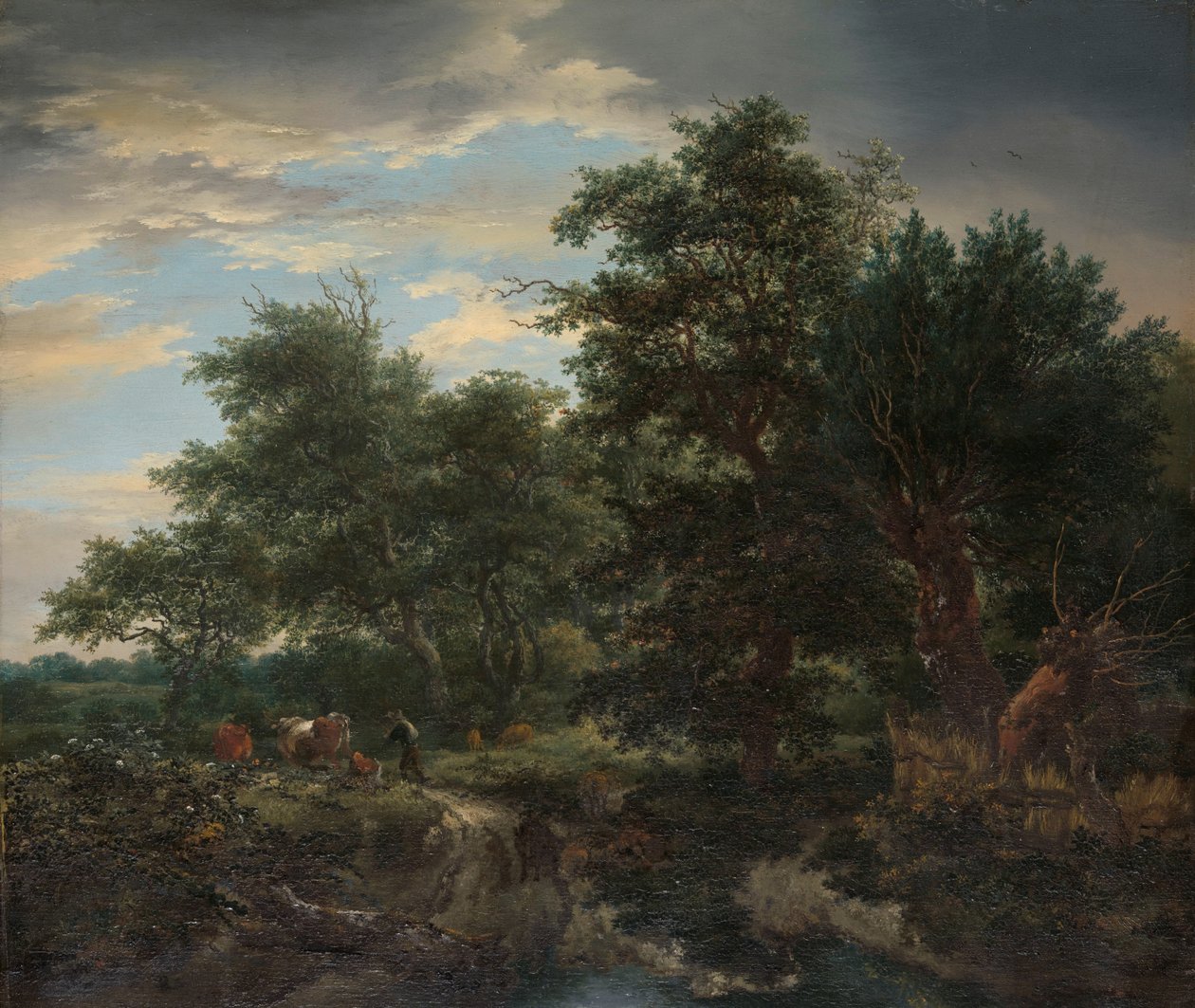 Waldszene von Jacob van Ruisdael