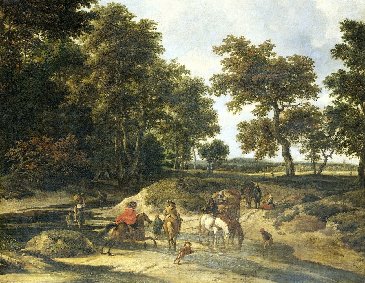 Die Furt von Jacob van Ruisdael