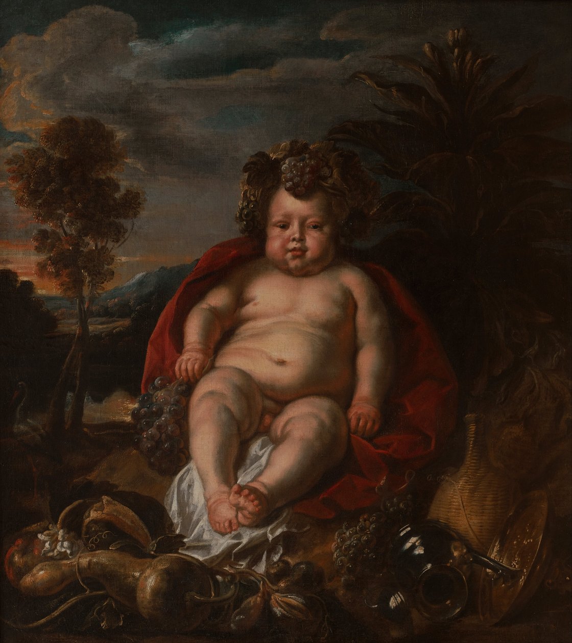 Bacchus als Kind von Jacob Jordaens
