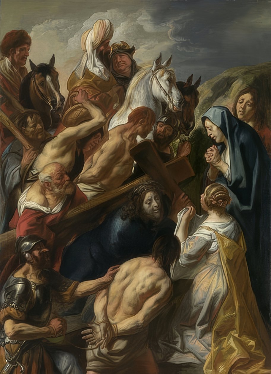Kreuztragung von Jacob Jordaens