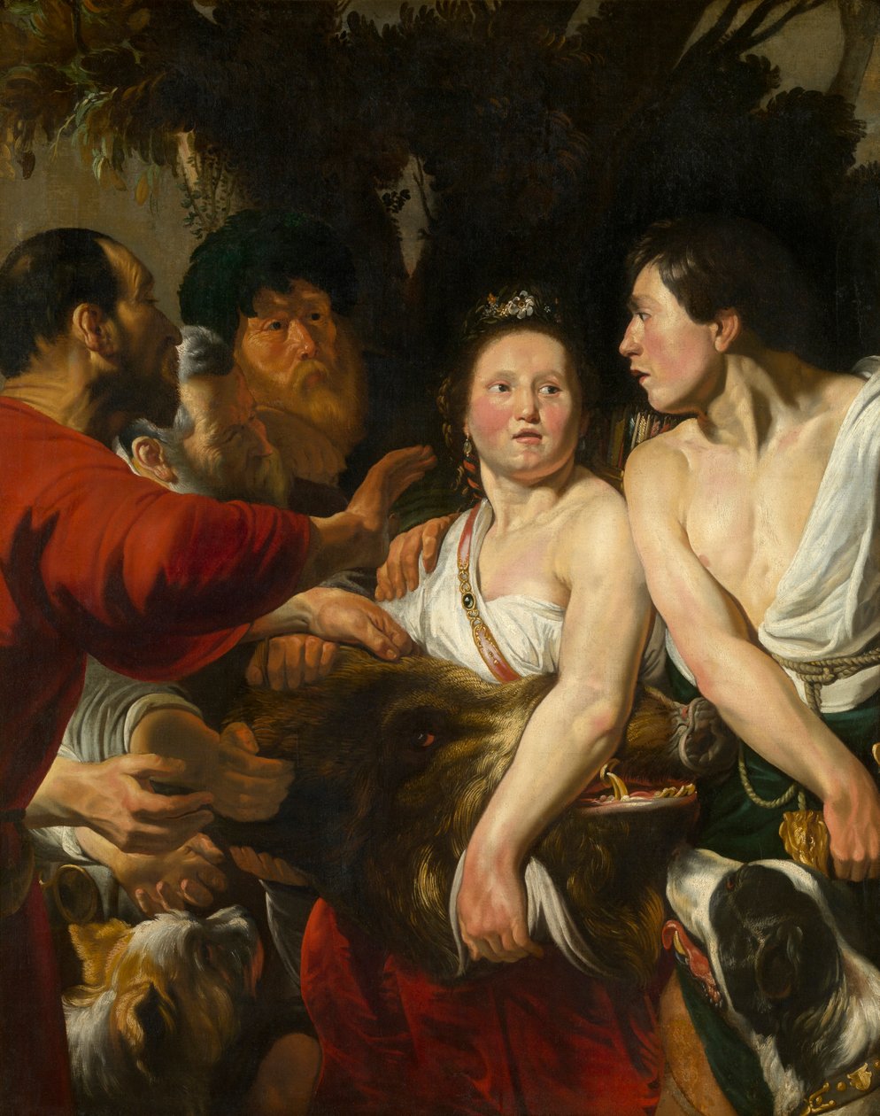 Meleager und Atalante von Jacob Jordaens