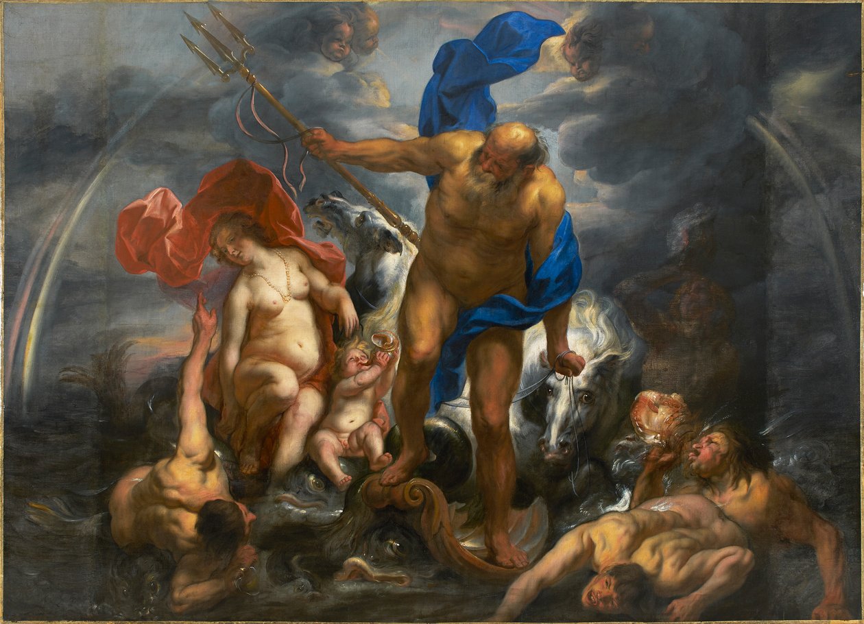 Neptun und Amphitrite, 1644 von Jacob Jordaens