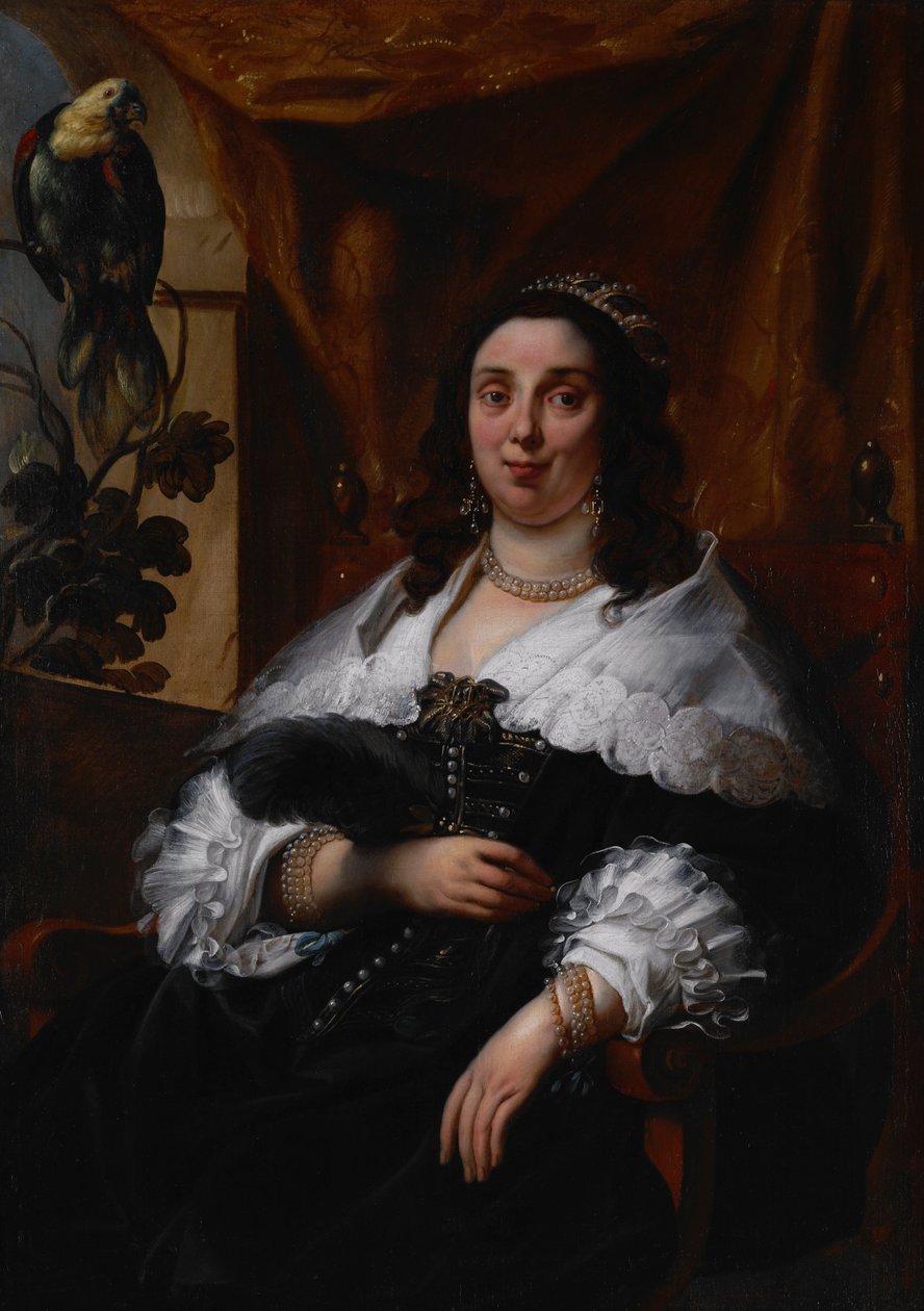 Porträt einer Dame von Jacob Jordaens