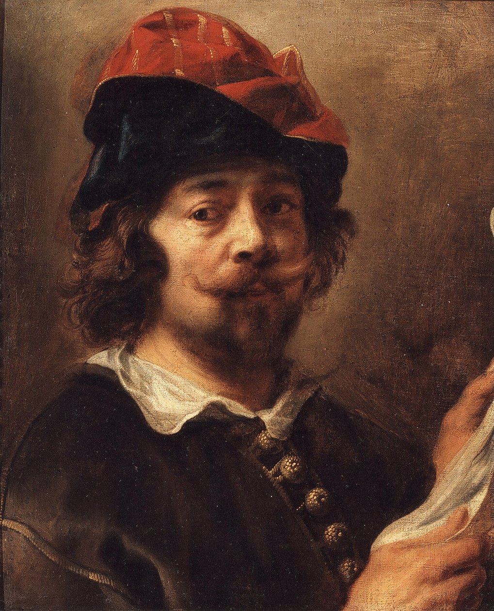 Selbstporträt, ca. 1640 von Jacob Jordaens