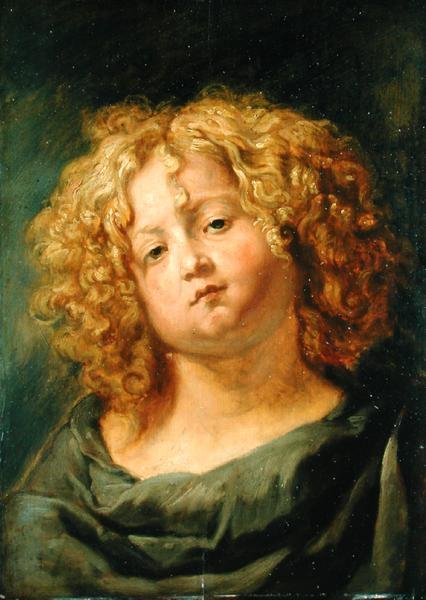 Das lockige Mädchen von Jacob Jordaens
