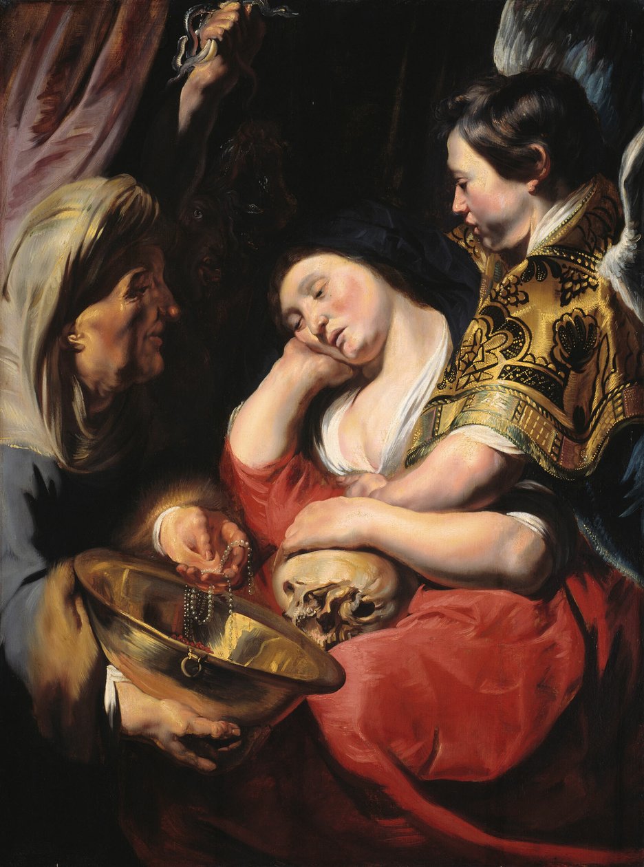 Die Versuchung der Magdalena von Jacob Jordaens