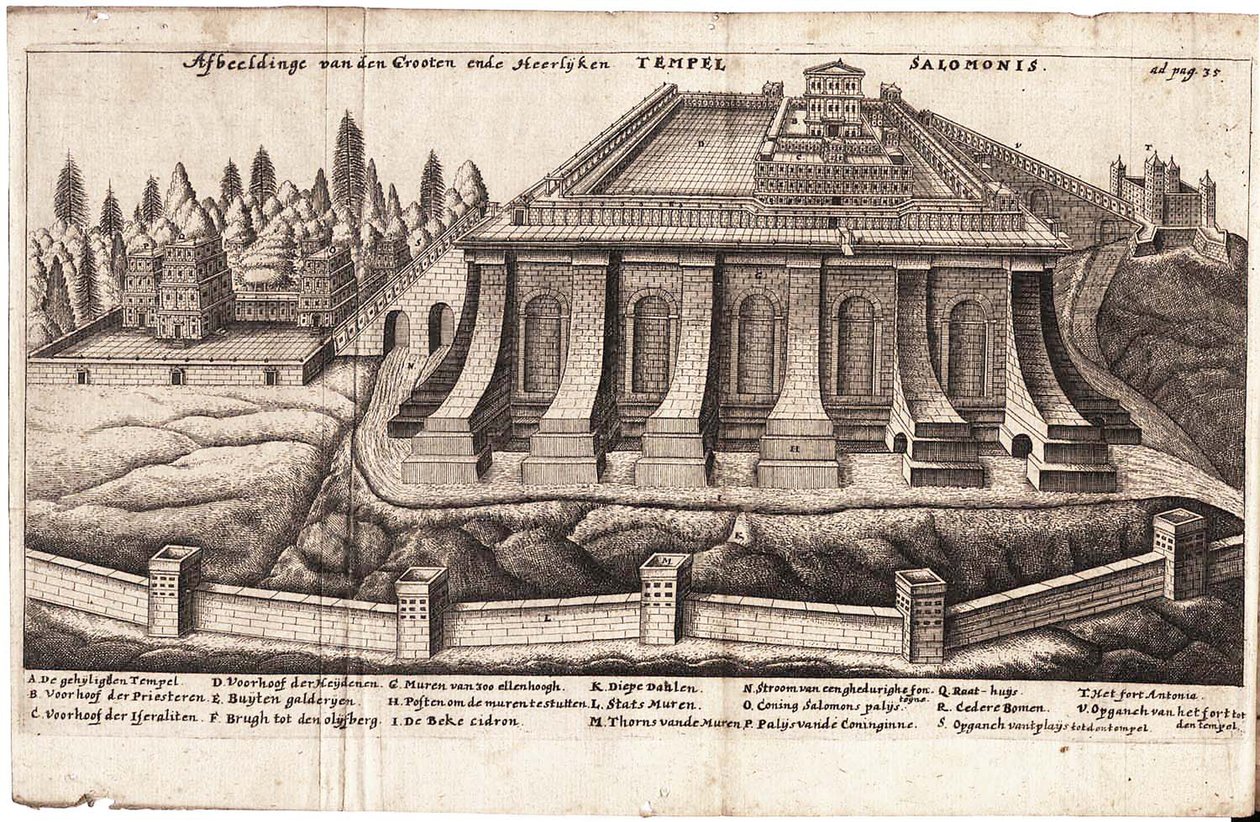 De templo Hierosolymitano Salomons Tempel von Jacob Judah Aryeh Leon