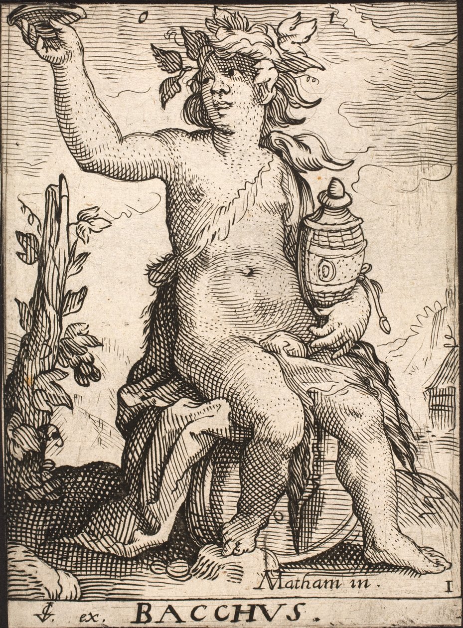 Bacchus von Jacob Matham