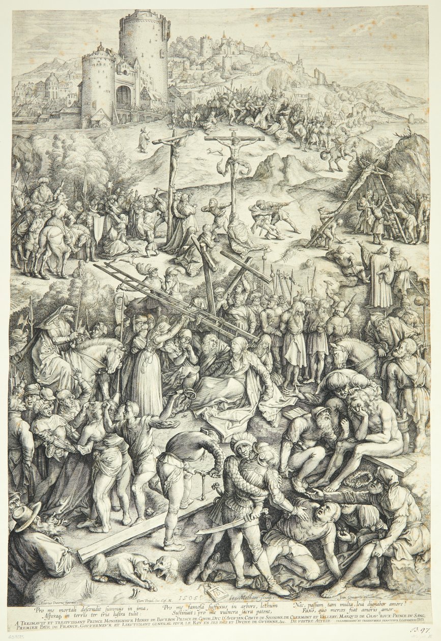 Golgata von Jacob Matham