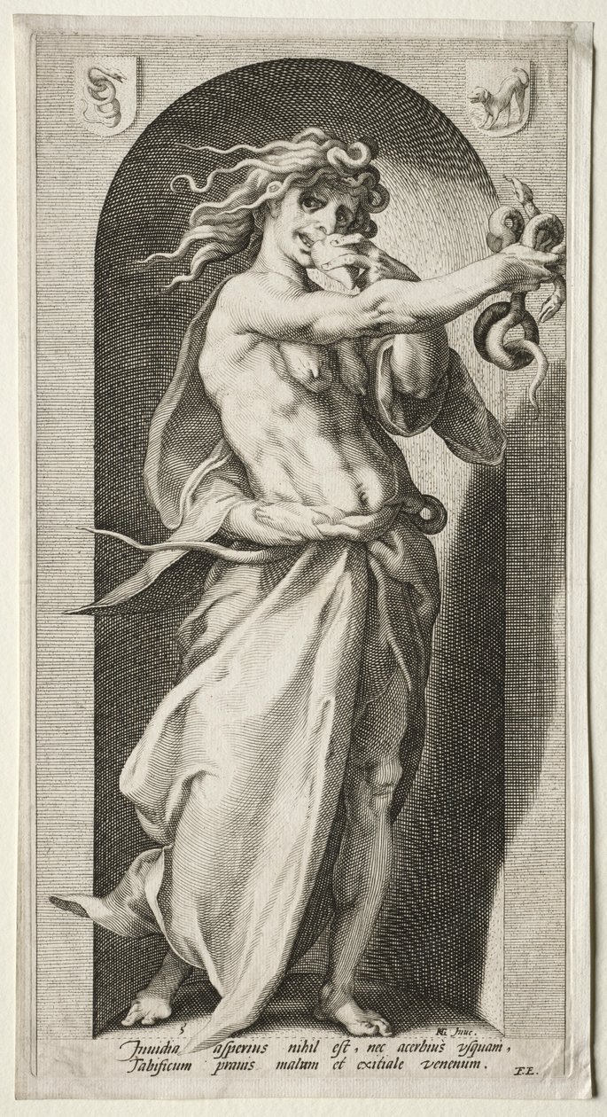 Neid, 1593 von Jacob Matham