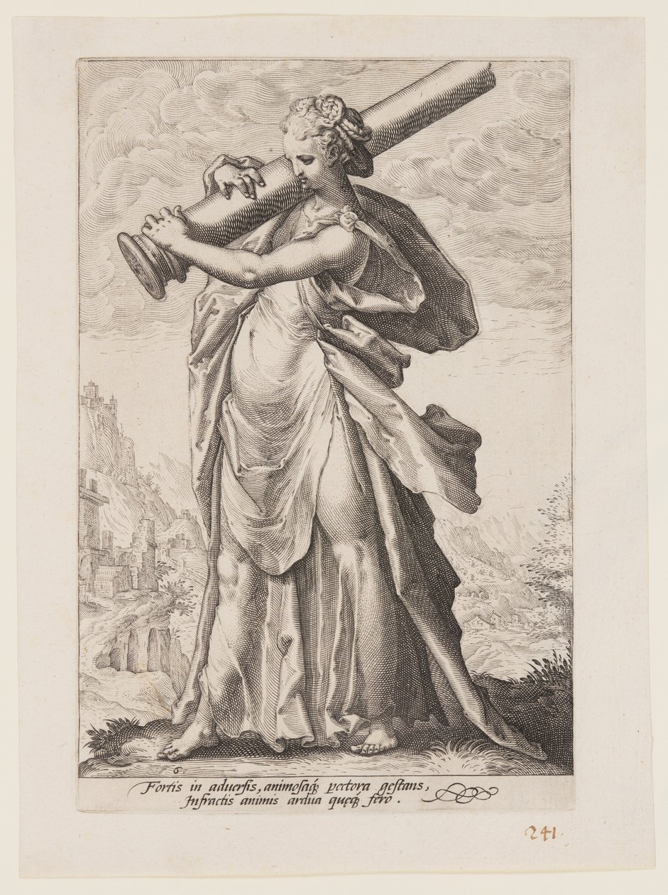 Tapferkeit, aus Die Tugenden von Jacob Matham