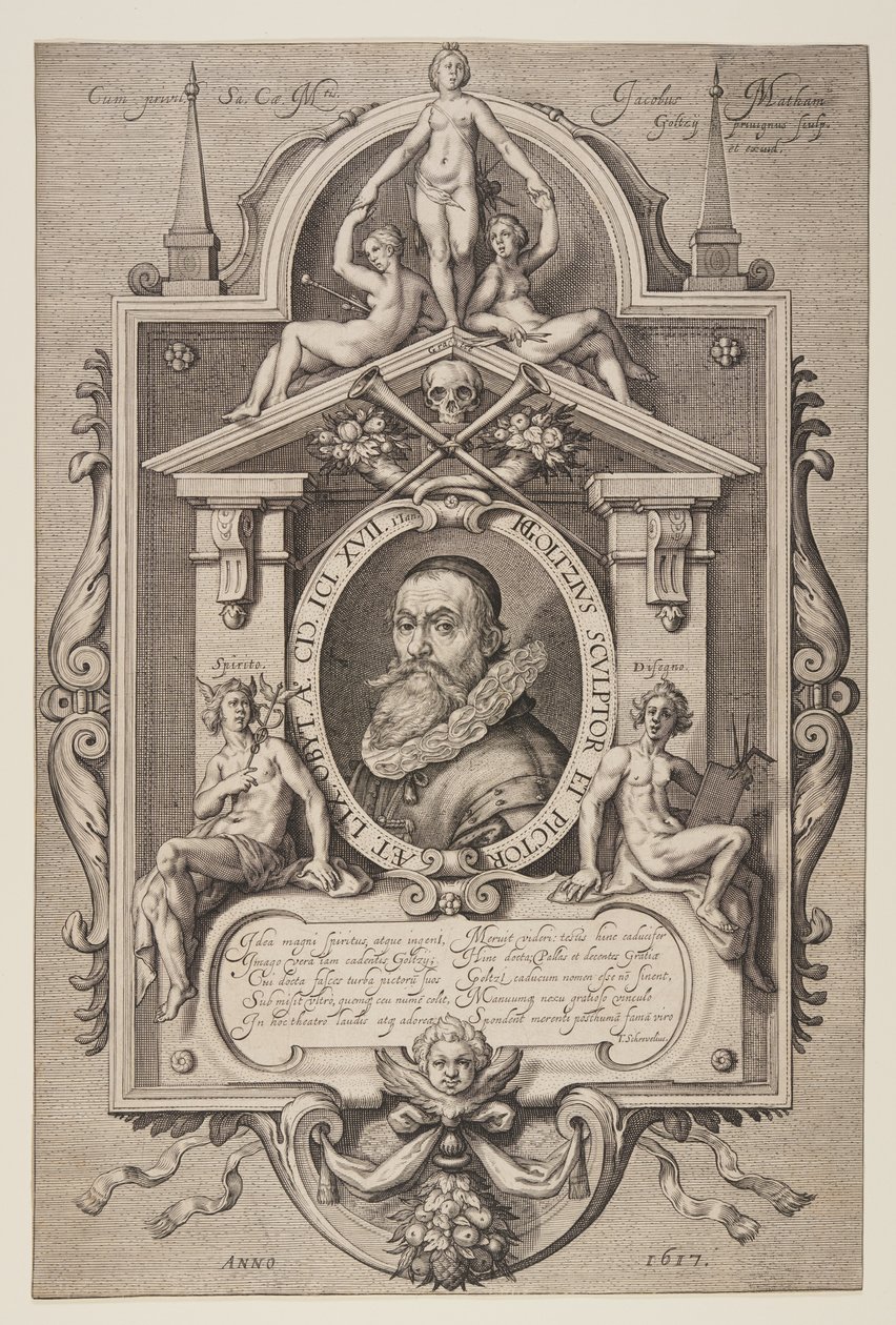 Hendrick Goltzius von Jacob Matham