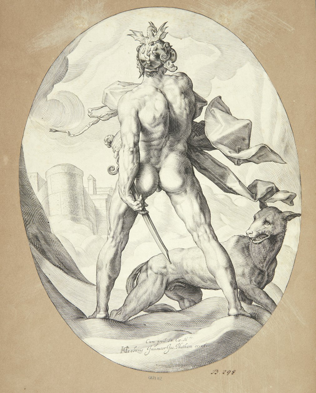 Mars von Jacob Matham