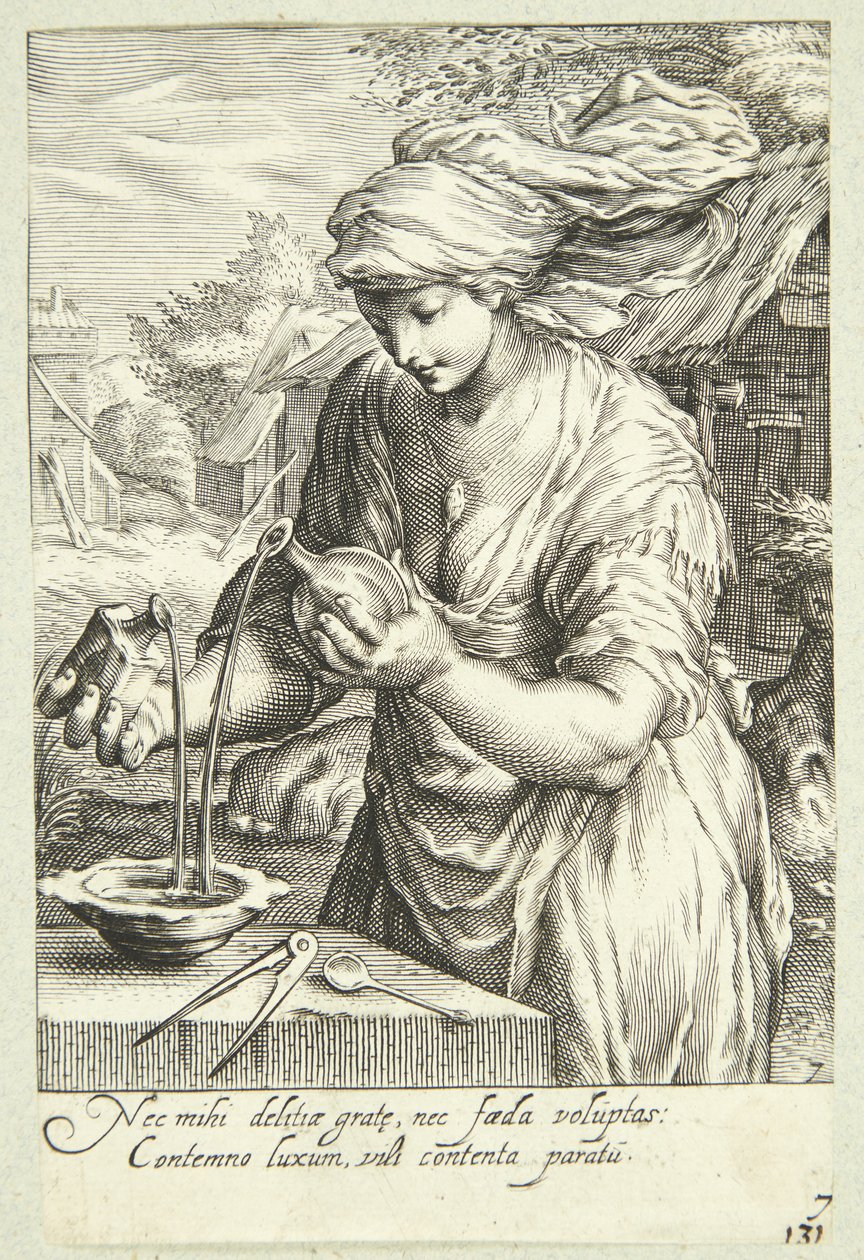 Mäßigkeit von Jacob Matham