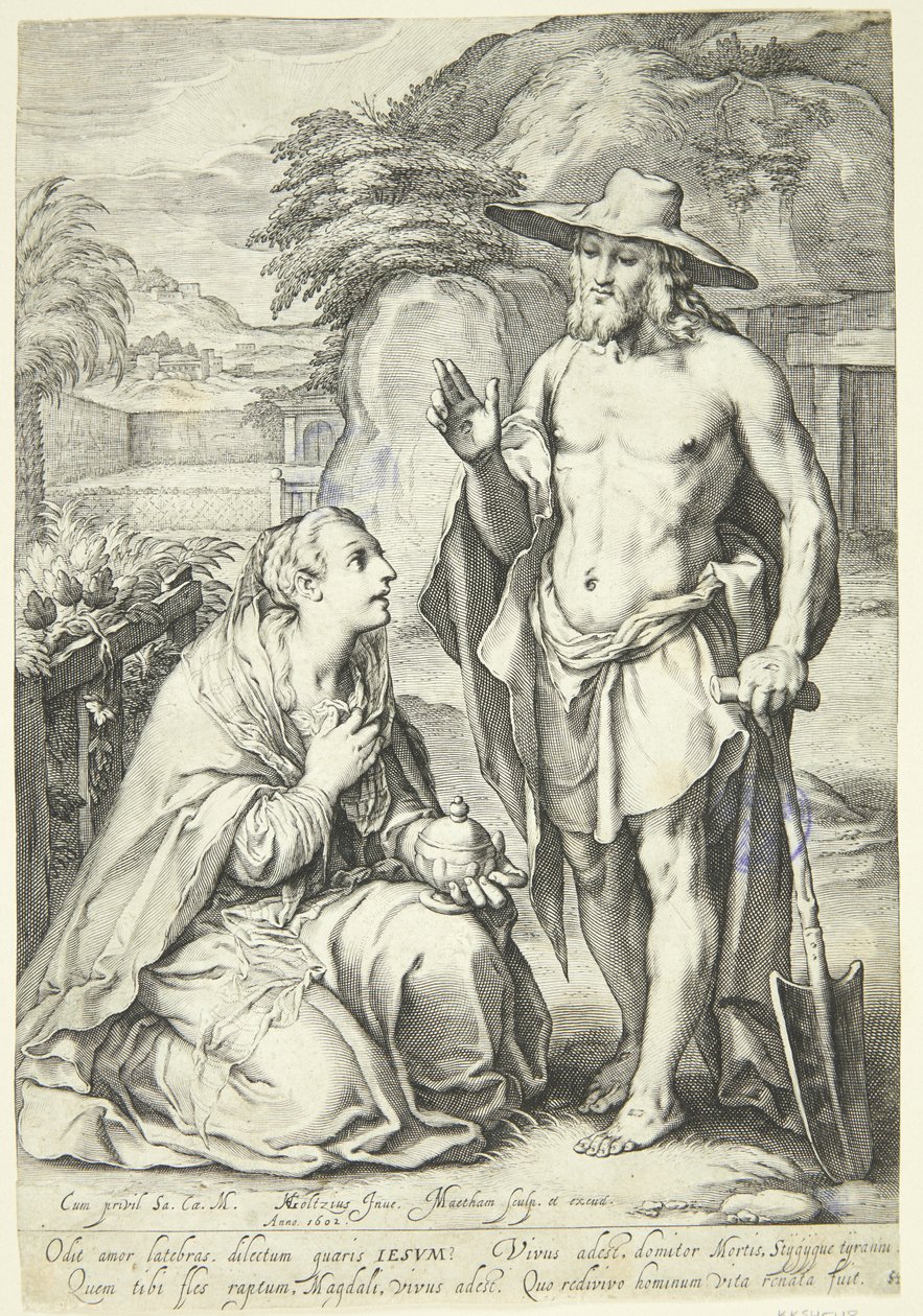 Noli me tangere von Jacob Matham