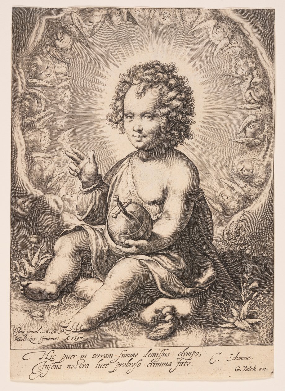 Salvator Mundi von Jacob Matham
