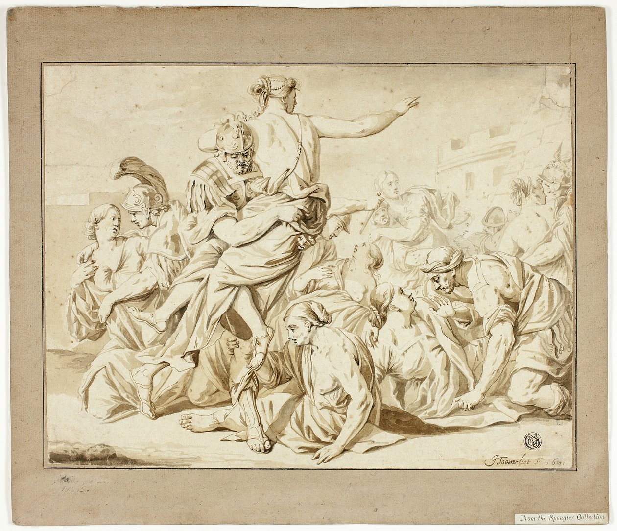 Raub der Sabinerinnen von Jacob Toorenvliet