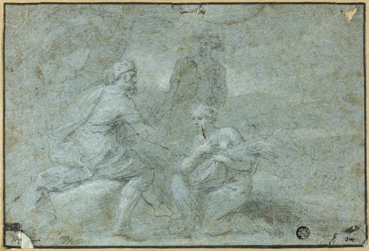 Ruth und Boaz von Jacob Weyer