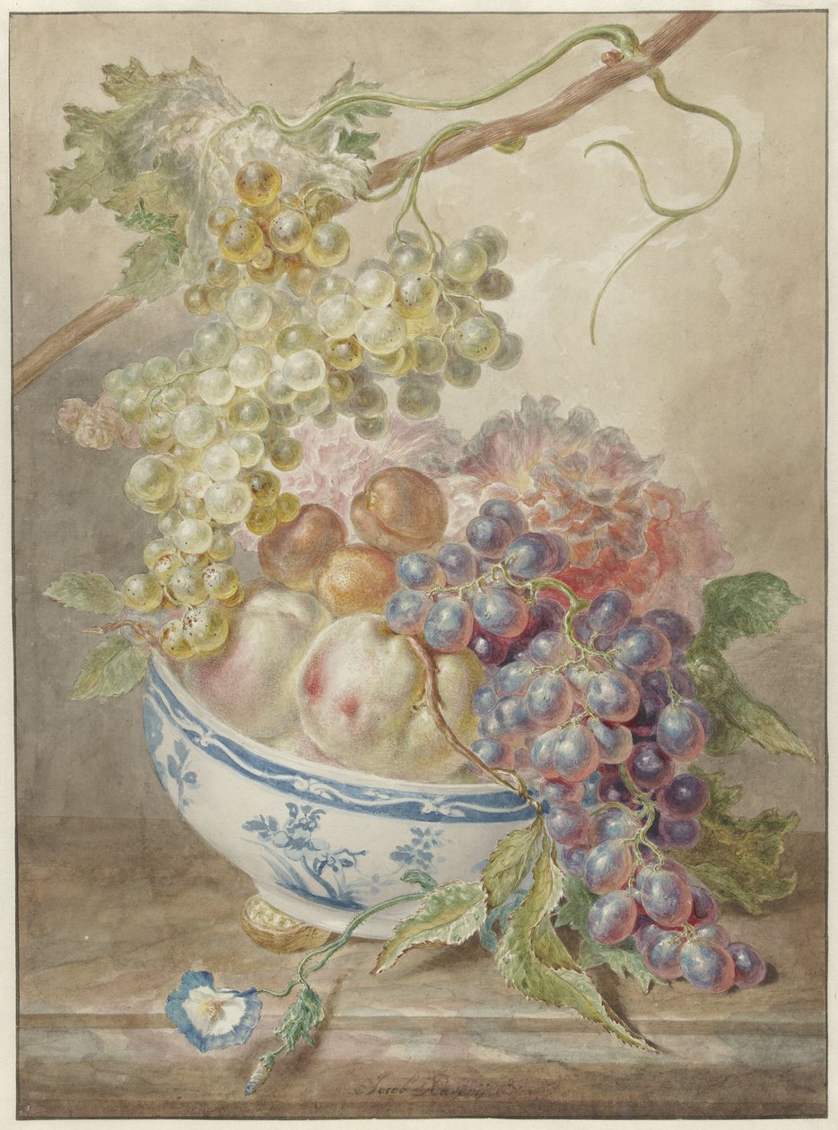 Schale mit Obst von Jacob Xavery