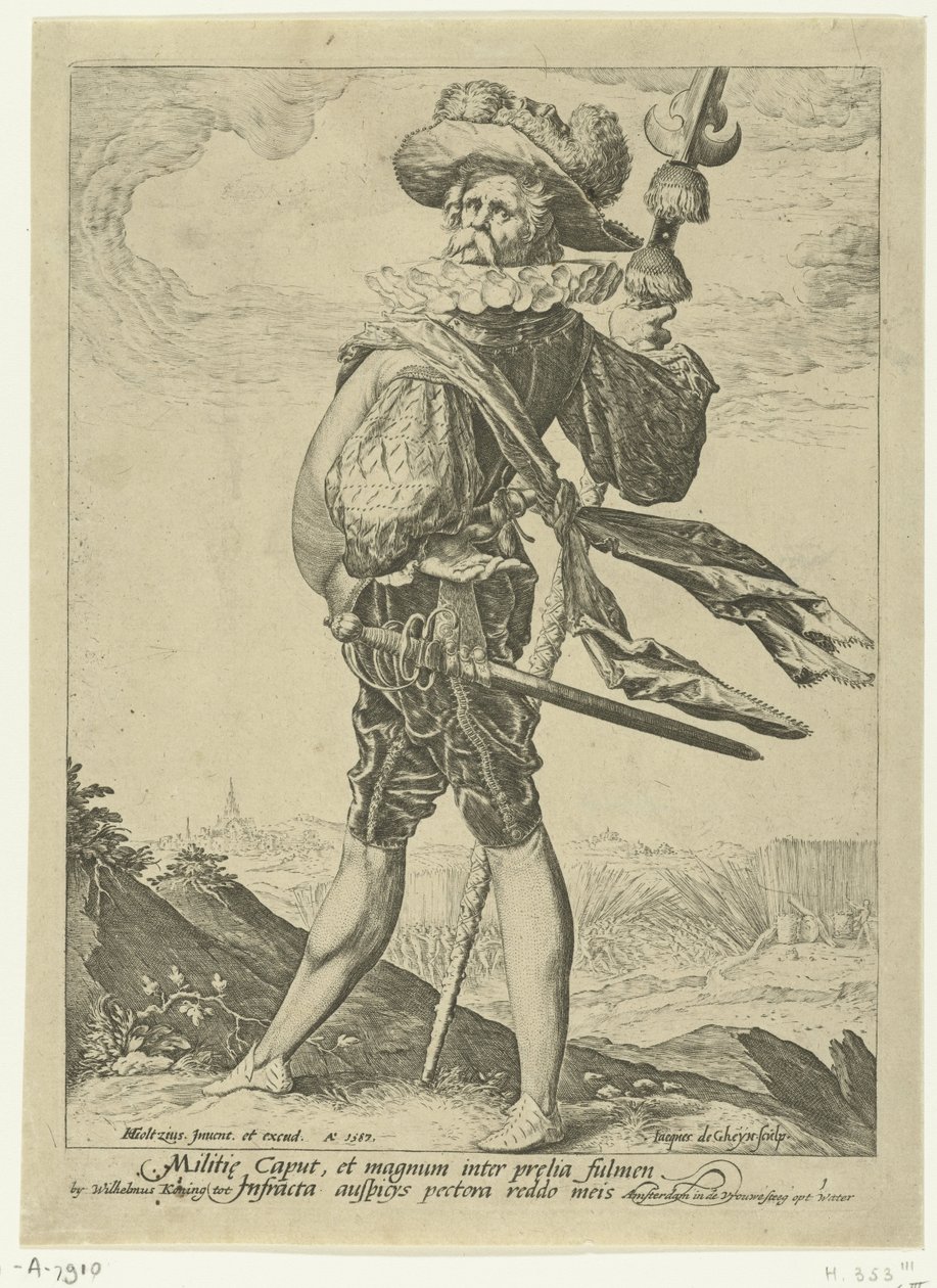 Oberst von Jacob de Gheyn (II)
