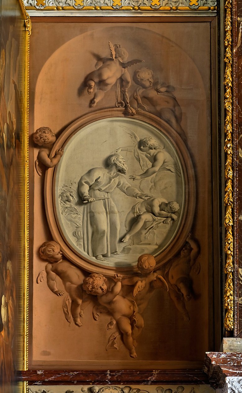 Abraham opfert seinen Sohn Isaak von Jacob de Wit