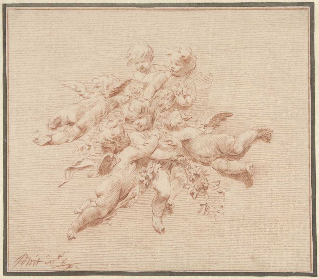 Engelgruppe von Jacob de Wit