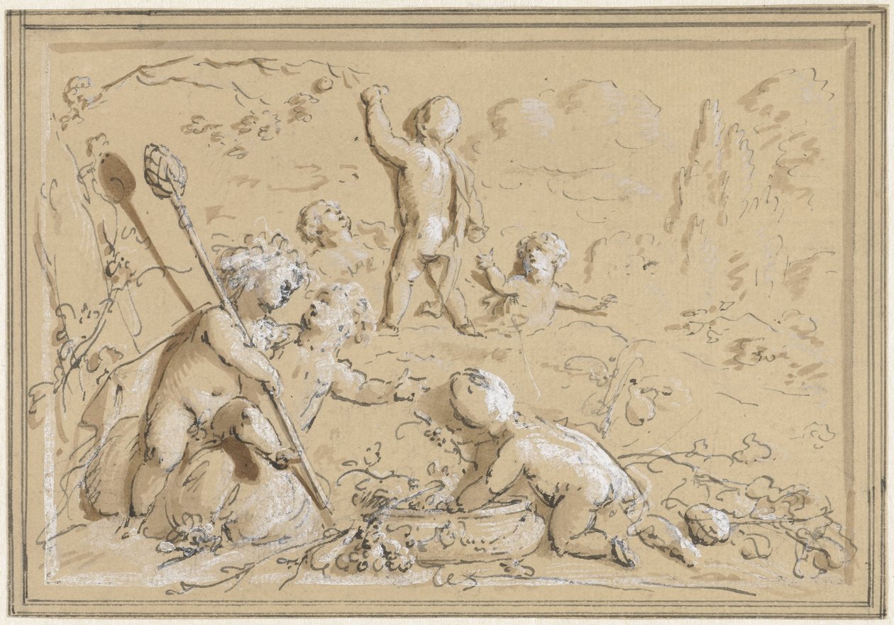 Herbst (Die vier Jahreszeiten) von Jacob de Wit