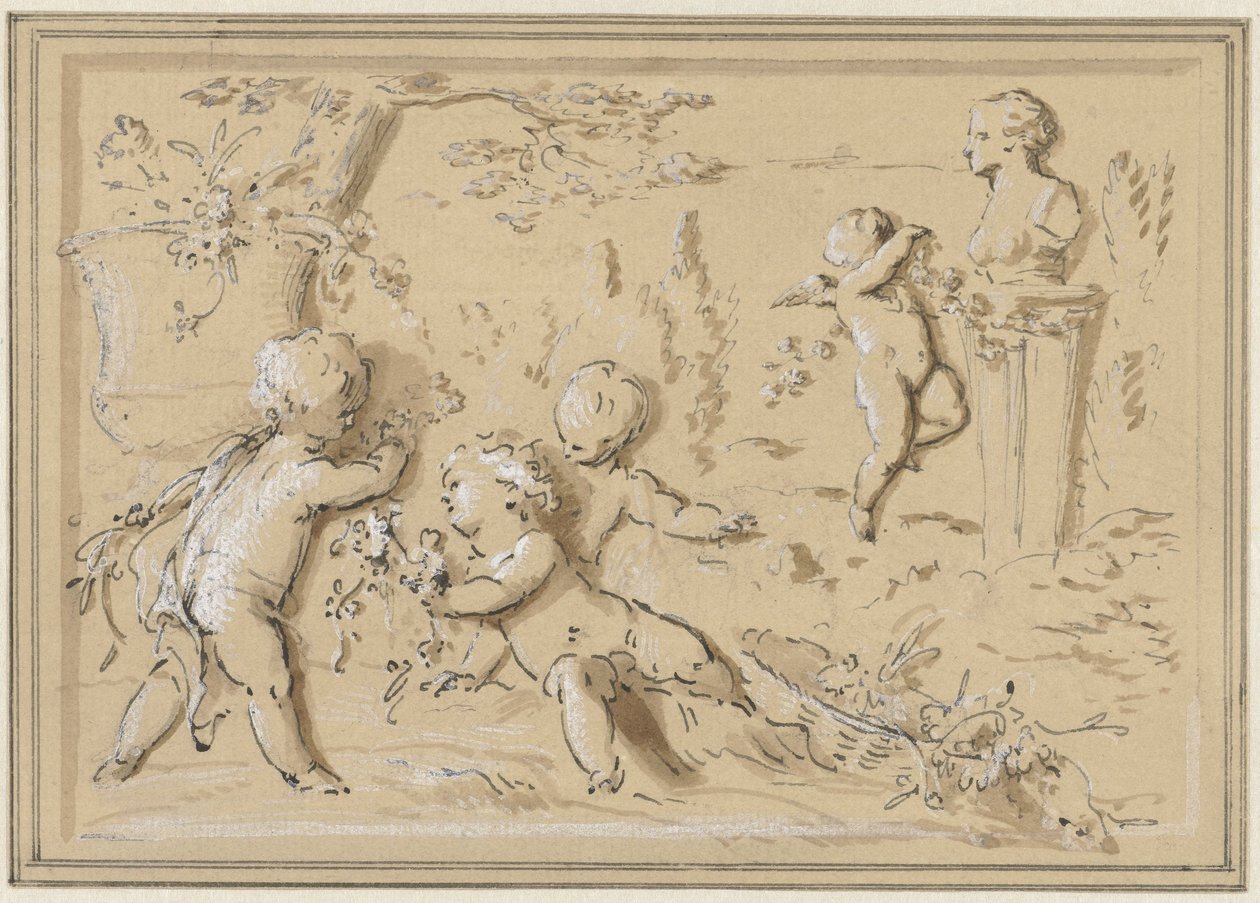 Frühling (Die vier Jahreszeiten) von Jacob de Wit