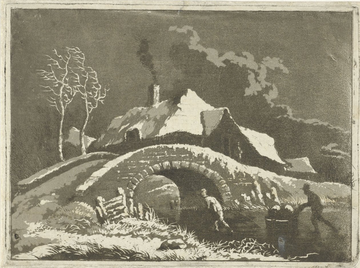 Winterlandschaft von Jacob van Kouwenhoven