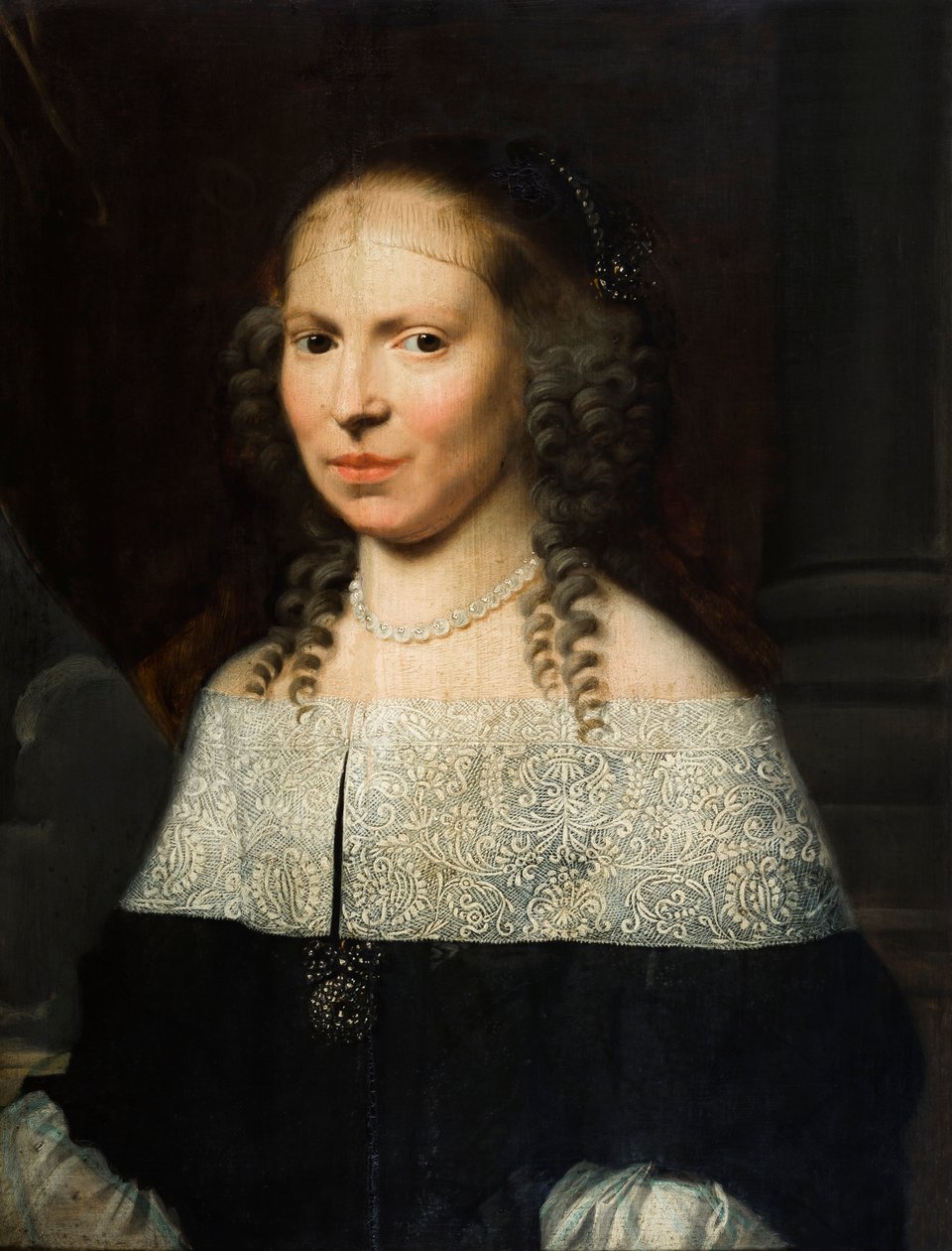 Porträt von Anna Goos (1627-1691) von Jacob van Reesbroeck